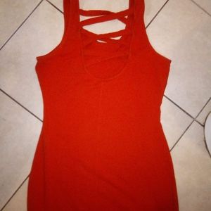 Forever 21 red dress size large